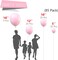 Pastel Pink Balloons, 85 pcs Pink Balloons Different Sizes Pack of 18 Inch 12 Inch 10 Inch 5 Inch Baby Pink Balloons for Balloon Garland Balloon Arch as Birthday Party Decorations, Pink-Q05